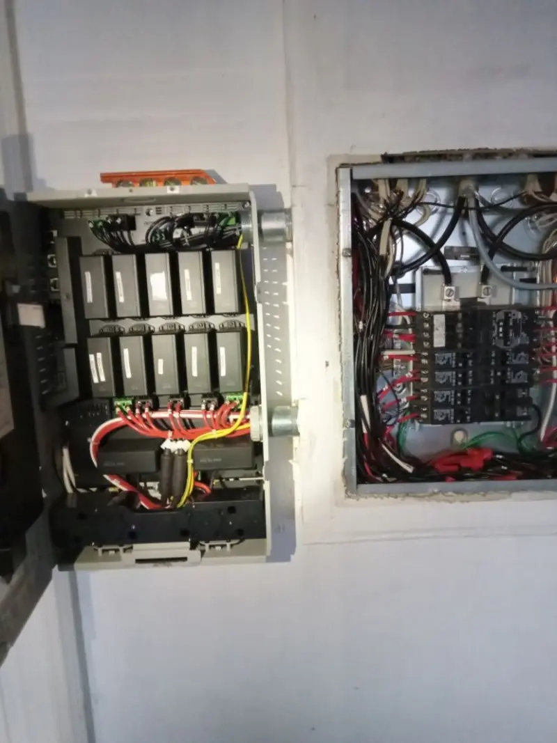 Electrical panel upgrade completed for Indoor Lighting Installation in Union Grove